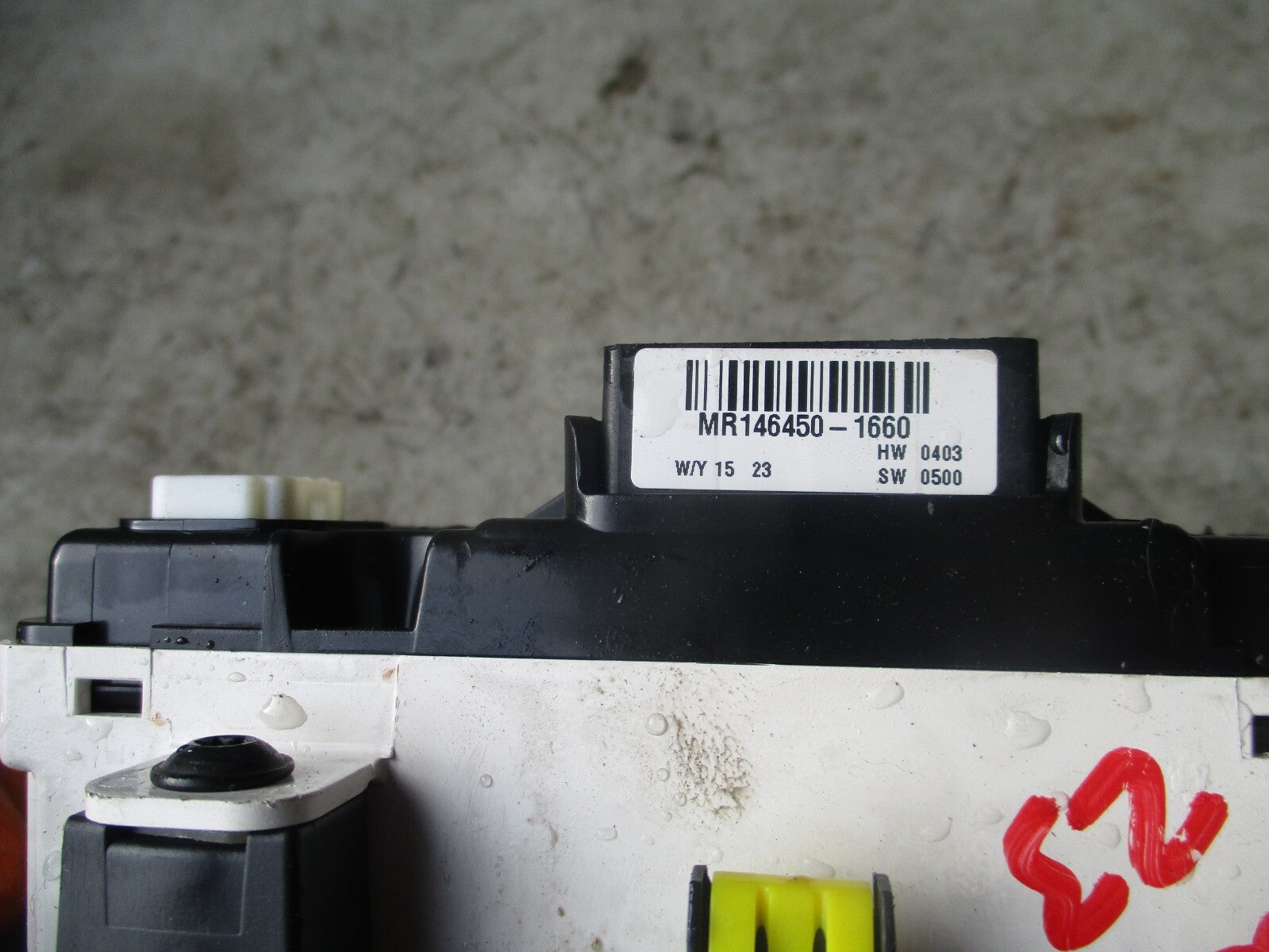 2023 RENAULT MASTER AC HEATER CONTROL WITH TRIM 275106521R