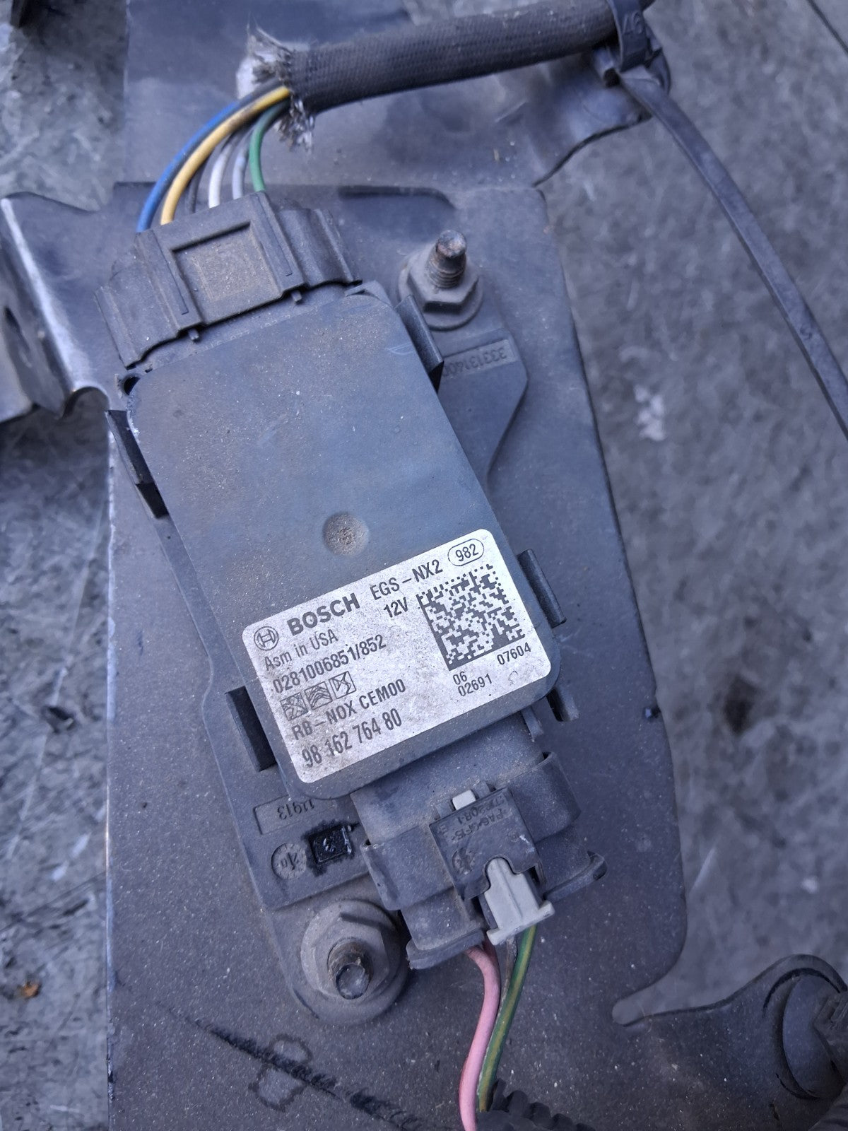 2019 CITROEN BERLINGO K9 MK3 1.5 DIESEL LAMBDA NOX OXYGEN SENSOR 9816276480