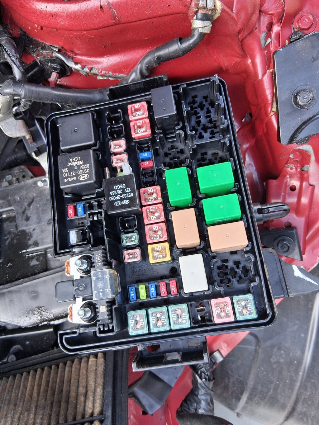 2026 HYUNDAI I20 MK3 1.0 PETROL FUSE RELAY BOX