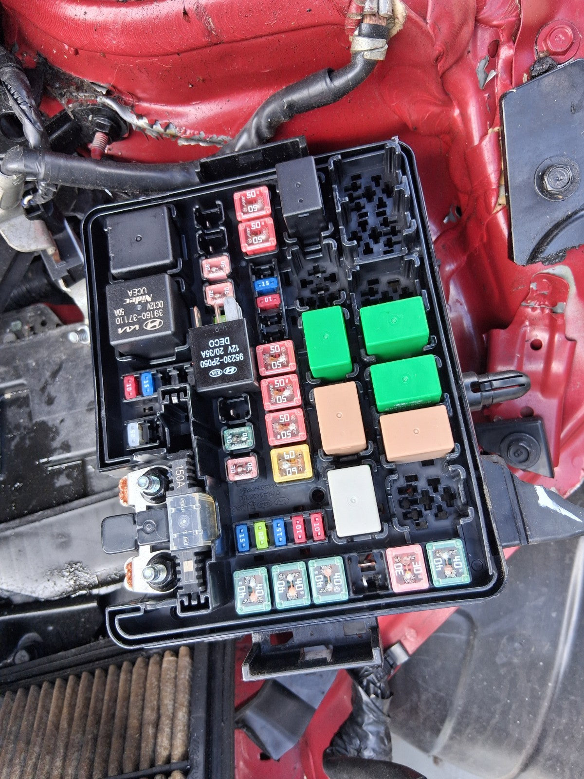 2026 HYUNDAI I20 MK3 1.0 PETROL FUSE RELAY BOX