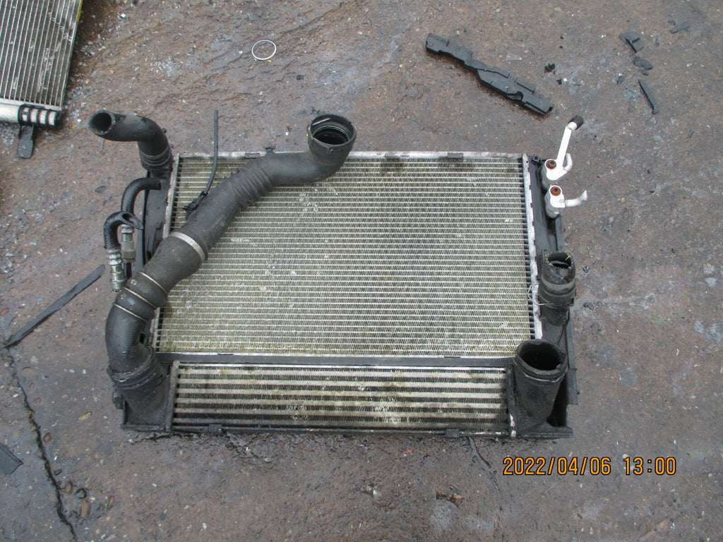 BMW 1 SERIES E87 2006 RAD PACK RADIATOR INTERCOOLER AIR CONDITIONING  RP 58
