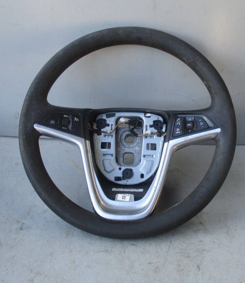 VAUXHALL MERIVA B 2013 MULTIFUNCTION STEERING WHEEL 13351023