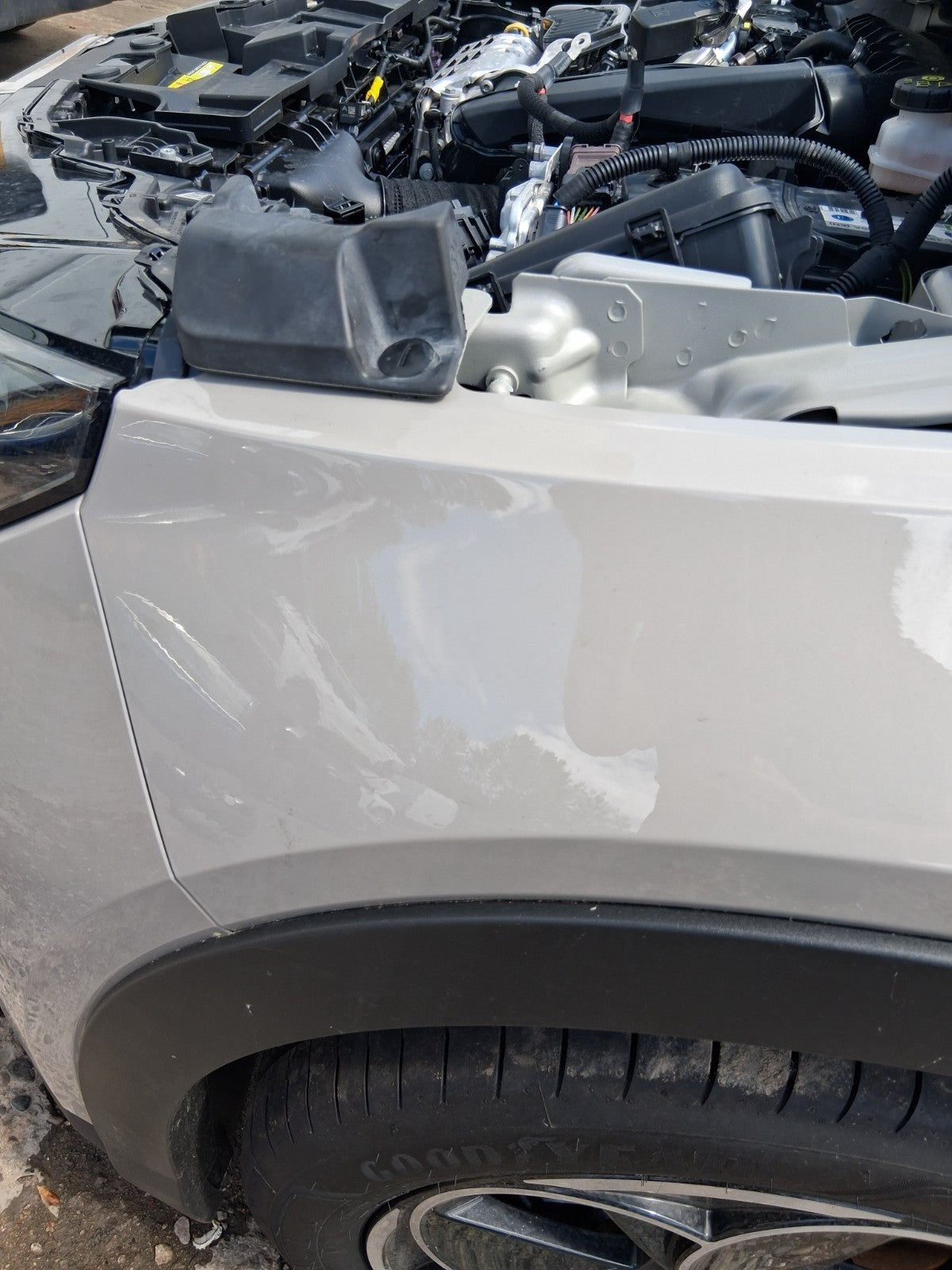 2025 ALFA ROMEO JUNIOR NSF PASSENGER SIDE FRONT WING PANEL LIPARI GREY 640