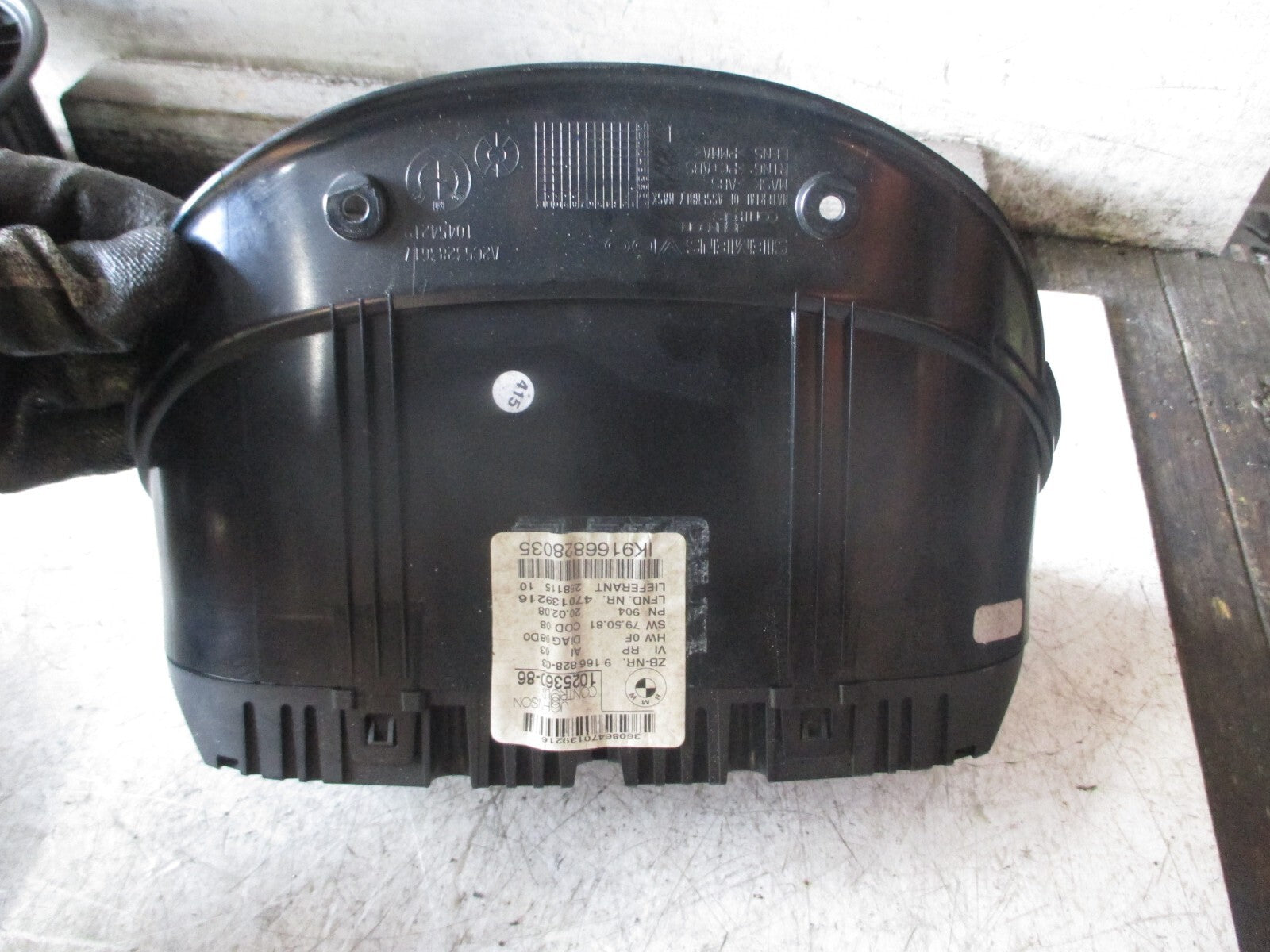 BMW 3 SERIES E90 2008 2.0 PETROL MANUAL SPEEDOMETER INSTRUMENT CLUSTER 9166828