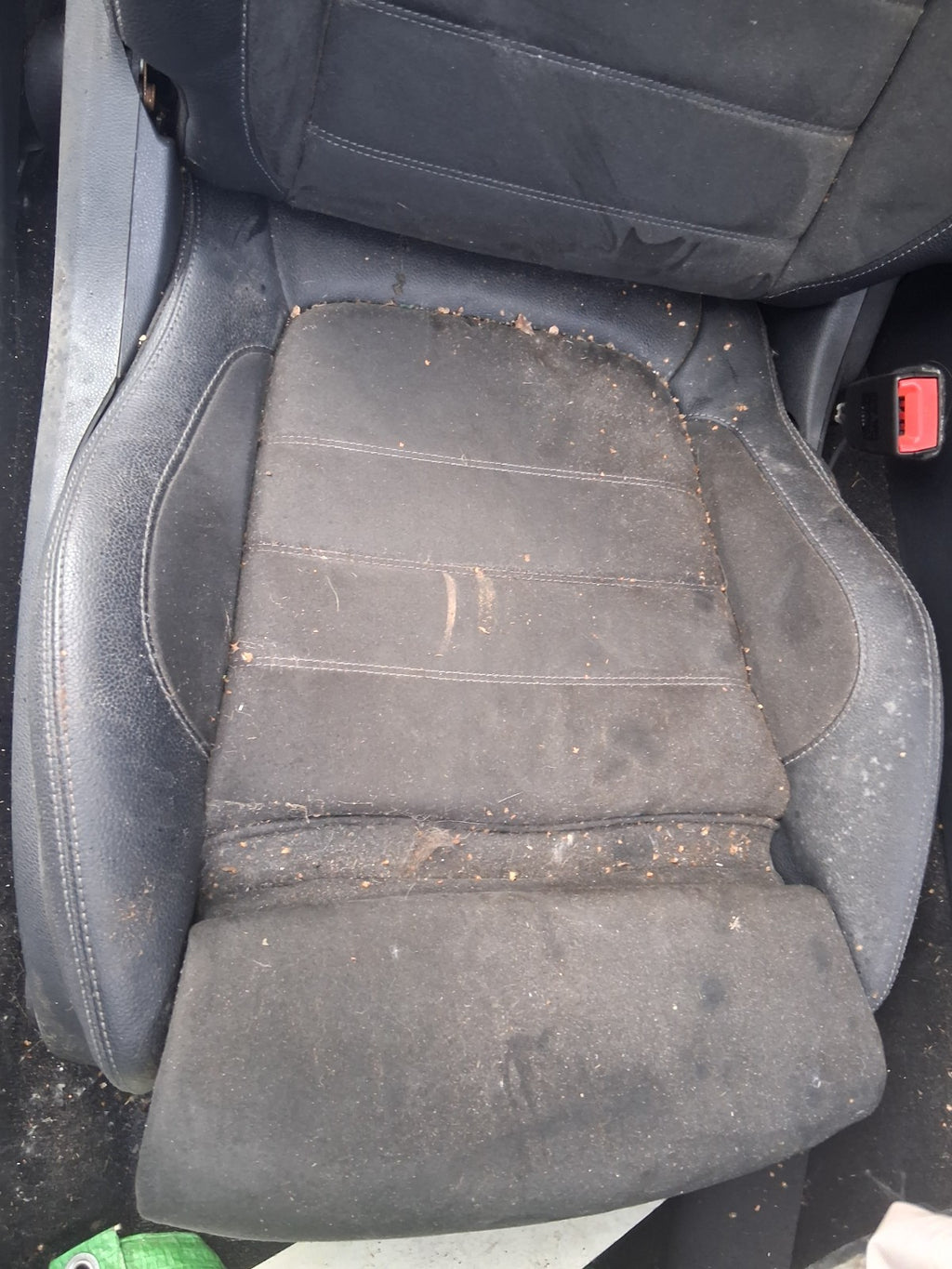 2021 MERCEDES C CLASS C205 COUPE OSF DRIVER SIDE FRONT RIGHT LEATHER SEAT