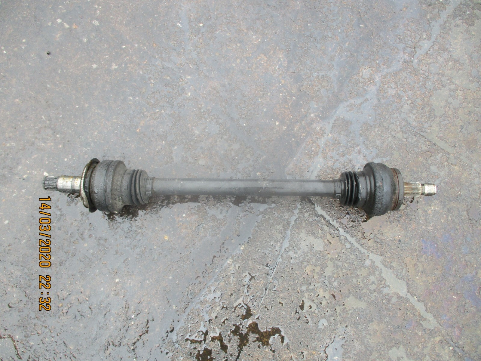 MERCEDES C CLASS W204 C220 2012 NSR PASSENGER SIDE REAR DRIVESHAFT