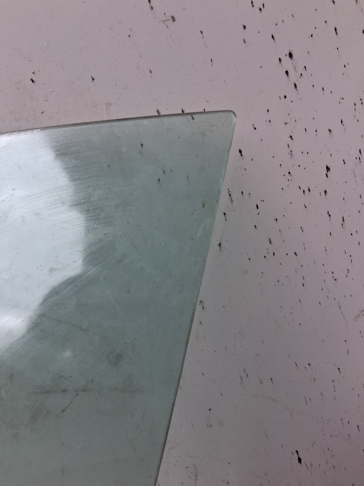 2009 JAGUAR XF X250 NSF PASSENGER SIDE FRONT LEFT WINDOW GLASS 43R001605