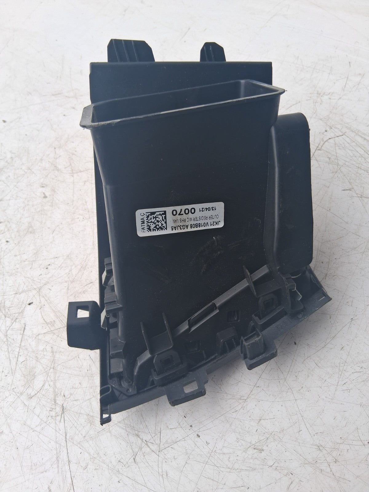 2023 FORD TRANSIT MK2 NSF PASSENGER SIDE FRONT DASH AIR VENT JK21V018B08AG3JA6