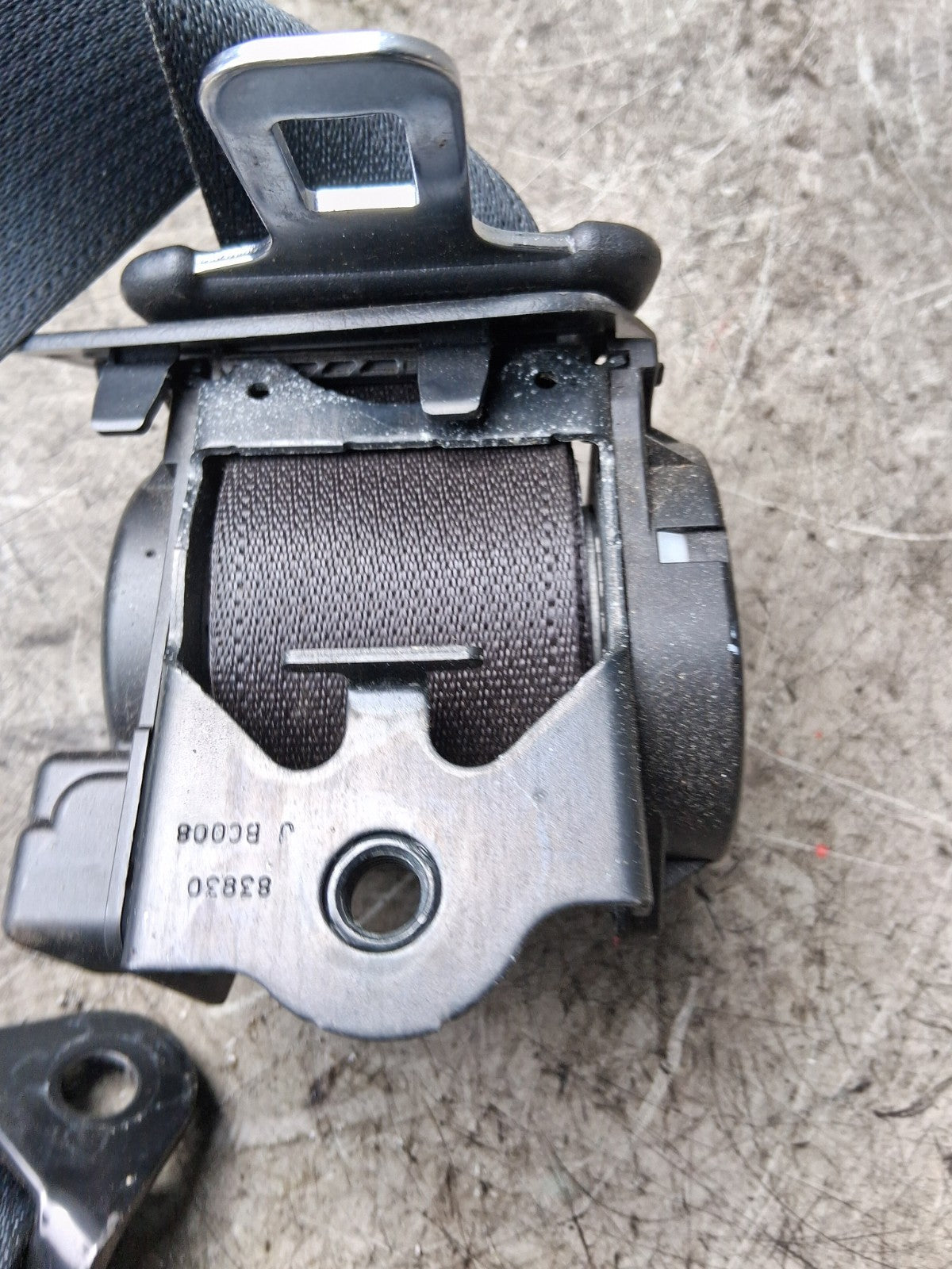 2020 NISSAN QASHQAI J11 MK2 OSR DRIVER SIDE REAR RIGHT SEAT BELT 80920AA