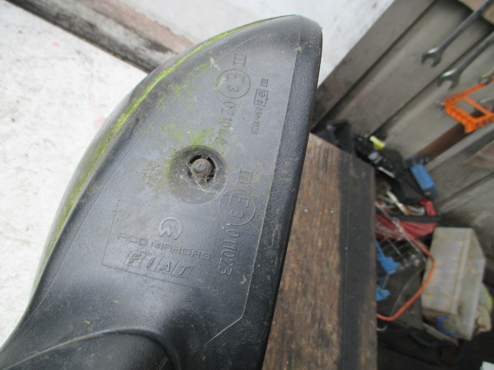 FIAT PUNTO EVO MK3 3 DOOR 2015 PASSENGER NEAR SIDE WING MIRROR