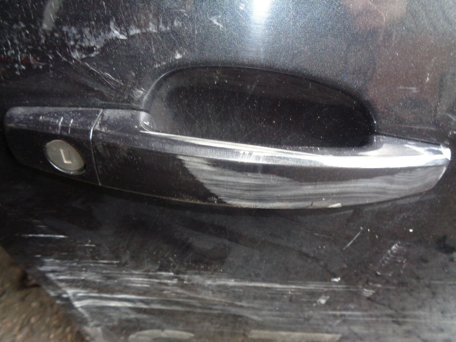 VAUXHALL INSIGNIA 2014 MK1 OSF DRIVER SIDE FRONT DOOR BLACK