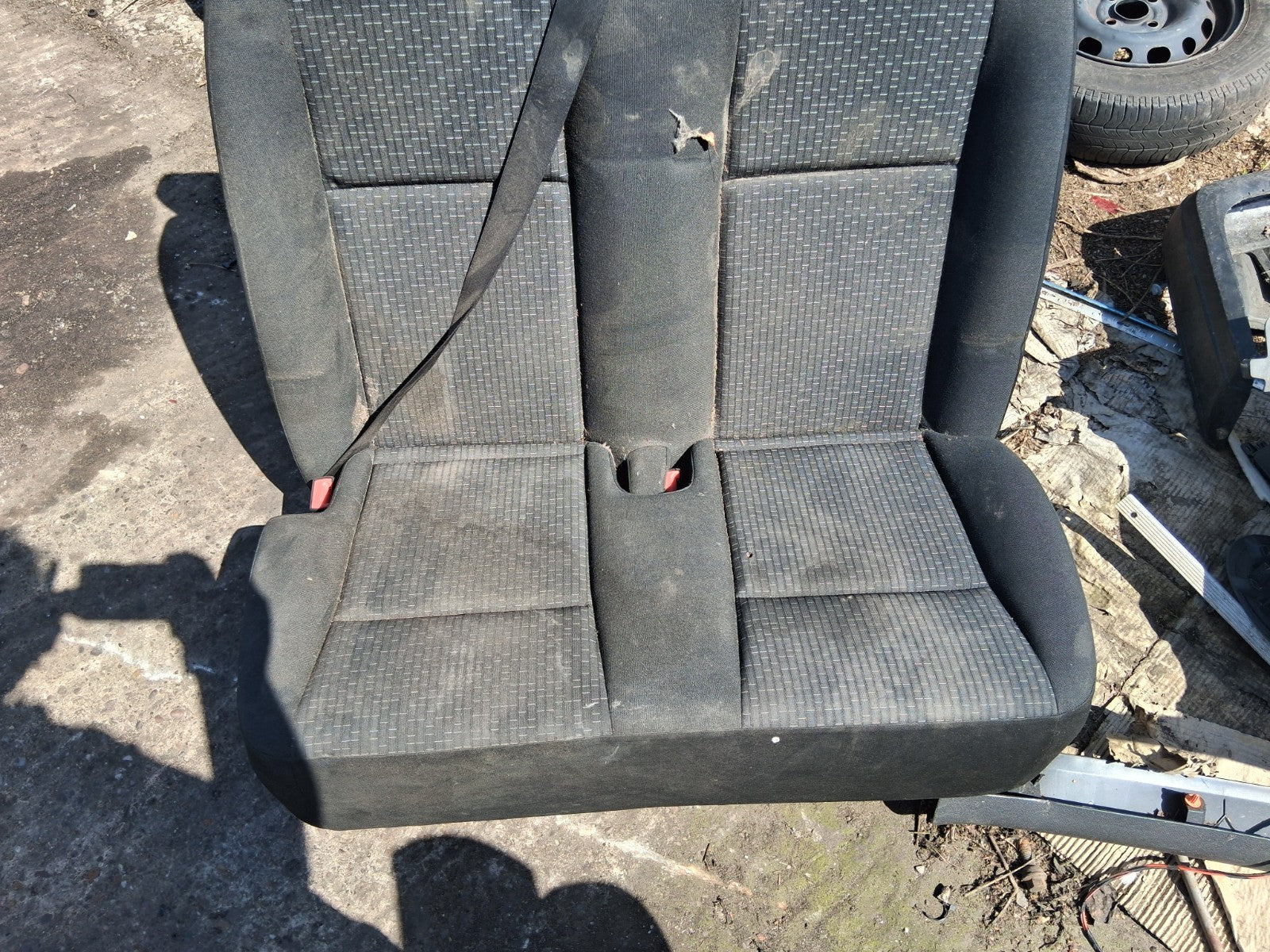 2018 MERCEDES SPRINTER W907 NSF PASSENGER SIDE FRONT LEFT DOUBLE SEAT