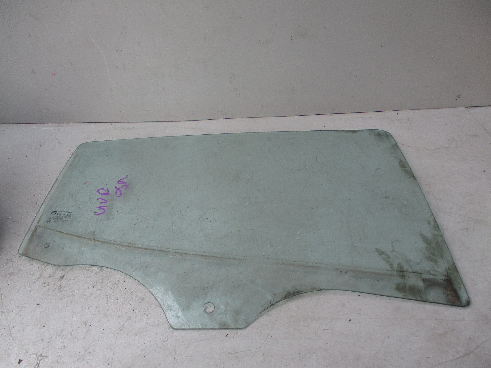 VAUXHALL VIVA 2016 OSR DRIVER SIDE REAR WINDOW GLASS