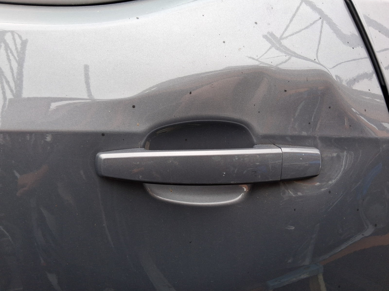 2017 VAUXHALL MERIVA B MK2 OSR DRIVER SIDE REAR RIGHT BARE DOOR GREY Z195