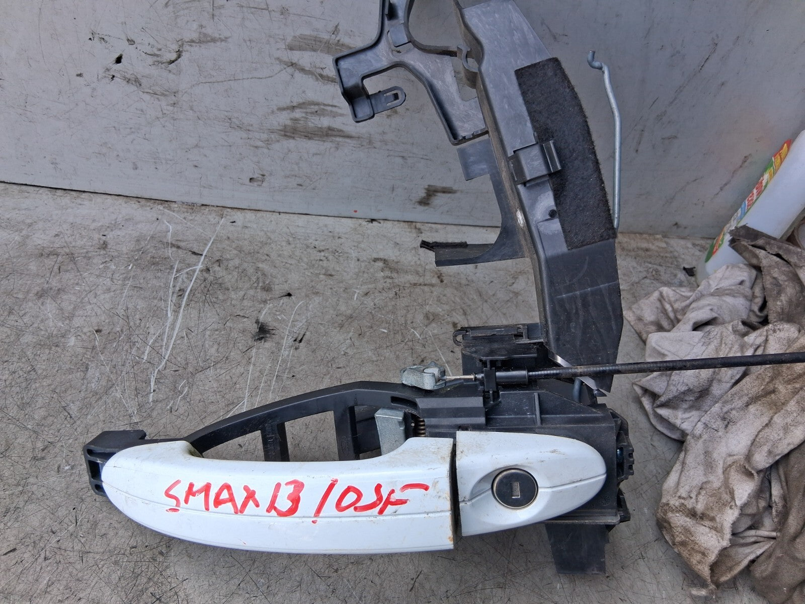 2013 FORD S MAX MK1 OSF DRIVER SIDE FRONT RIGHT EXTERIOR DOOR HANDLE