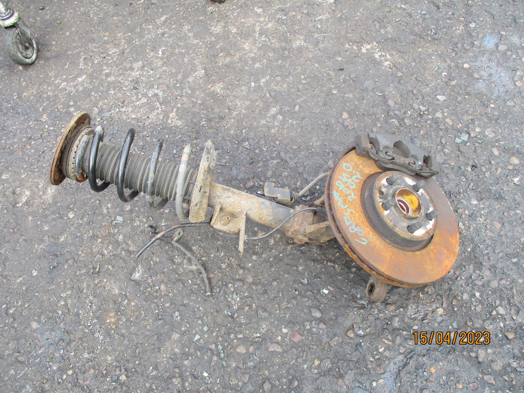 FORD S MAX 2010 2.0 DIESEL MANUAL OS DRIVER SIDE FRONT HUB LEG CALIPER SHOCK