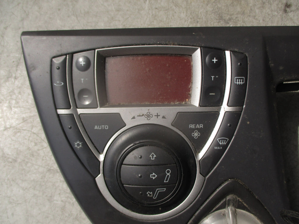2007 CITROEN C8 MK1 HEATER CONTROL SWITCH PANEL WITH SURROUND TRIM 14009187YR