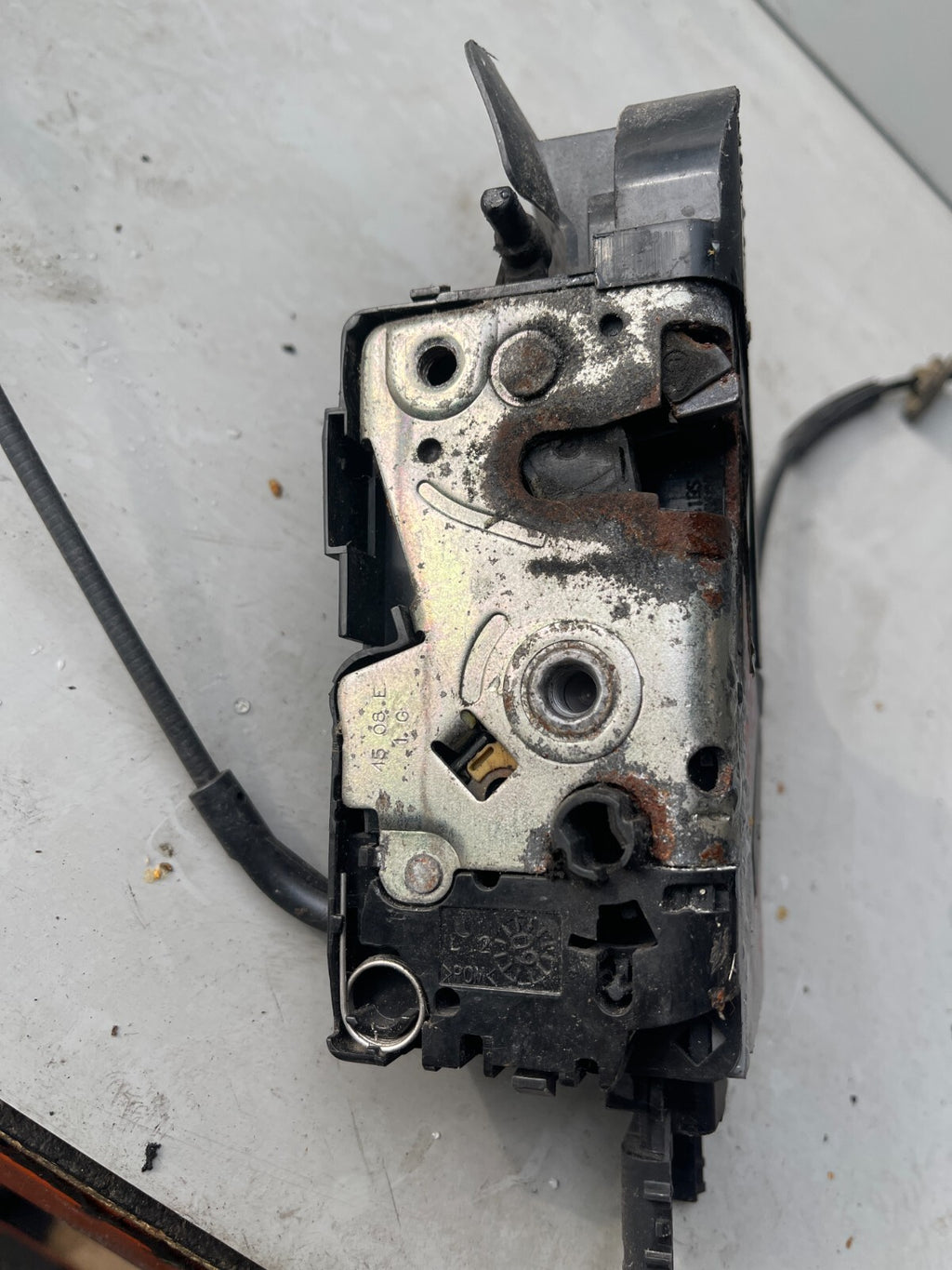 2000 CITROEN C4 PICASSO PASSENGER SIDE FRONT DOOR LOCK 24087158