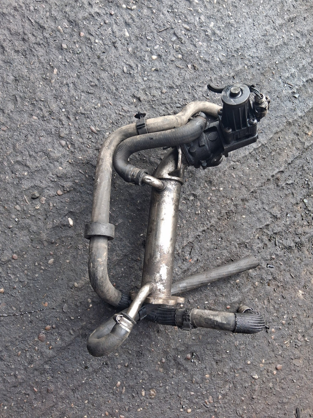 2016 PEUGEOT BOXER MK3 EGR EXHAUST COOLER PIPE + VALVE COOLER CK2Q9F464AB