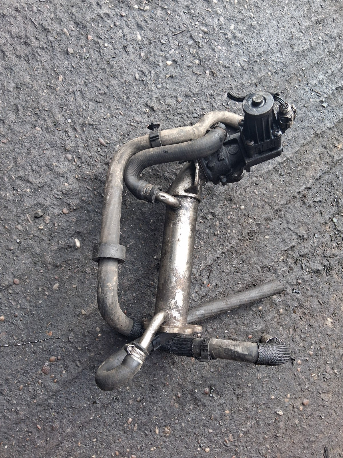 2016 PEUGEOT BOXER MK3 EGR EXHAUST COOLER PIPE + VALVE COOLER CK2Q9F464AB