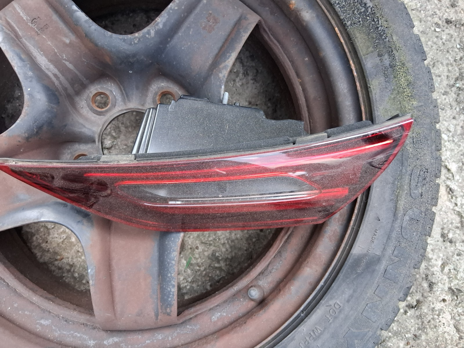 2023 MERCEDES CLA C118 OSR DRIVER SIDE REAR RIGHT INNER TAIL LIGHT A1189064401