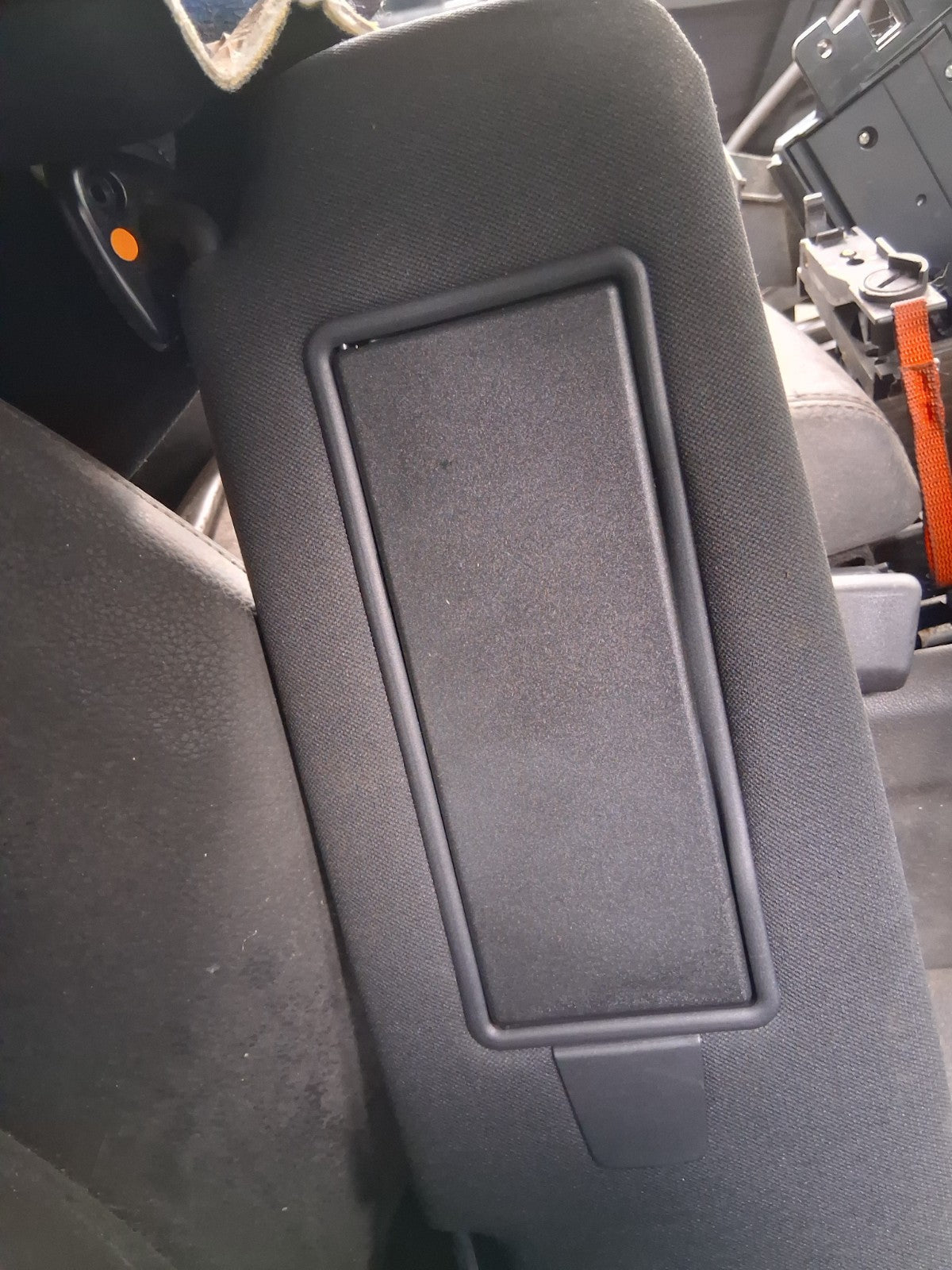 2015 JAGUAR XF X250 OSF DRIVER SIDE FRONT RIGHT SUN VISOR SHADE