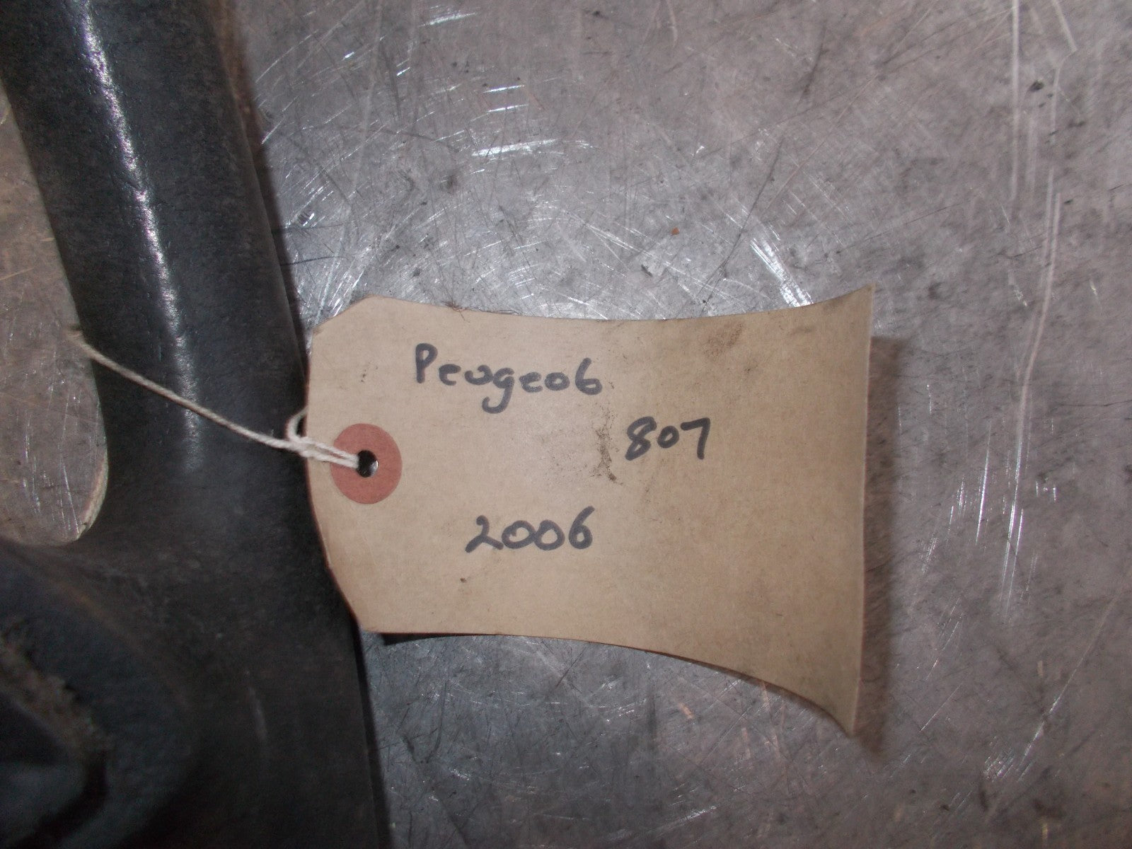 PEUGEOT 807 2006 STEERING WHEEL BLACK
