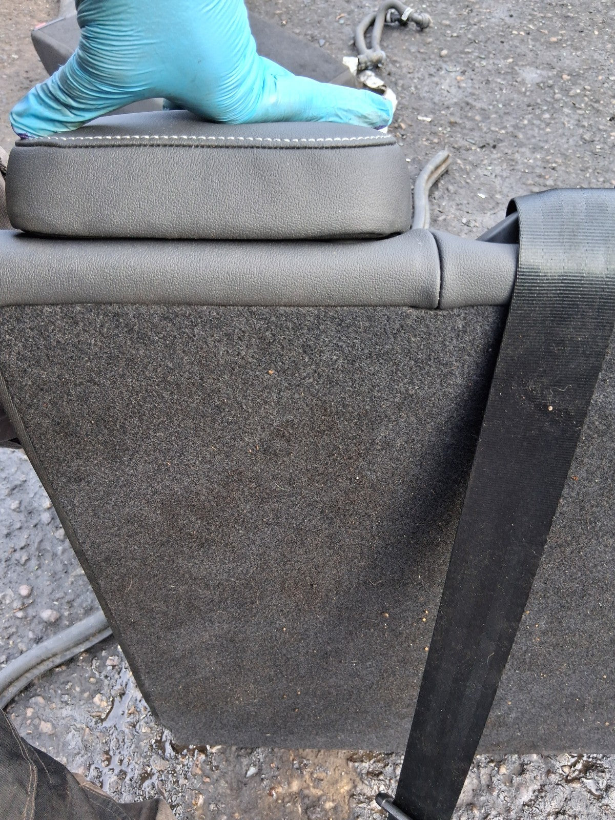 2024 AUDI A1 S LINE MK2 GB OSR DRIVER SIDE REAR RIGHT SEAT BENCH SEAT TOP ONLY