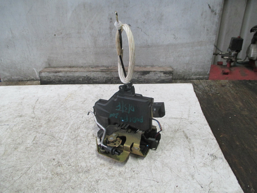 AUDI A6 2001 OSR DRIVER SIDE REAR DOOR LOCK MECHANISM