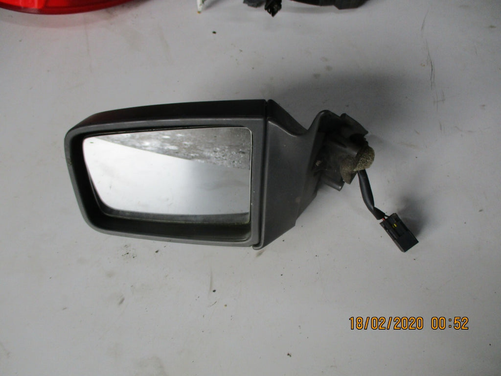 VAUXHALL ASTRA G 2001 NS PASSENGER SIDE DOOR WING MIRROR ELECTRIC BLACK