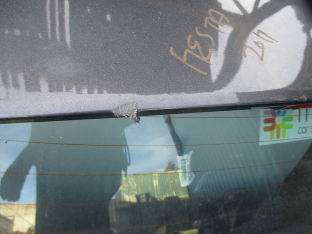 FORD FIESTA MK7 2017 3 DOOR REAR BARE TAILGATE BOOT LID MAGNETIC GREY