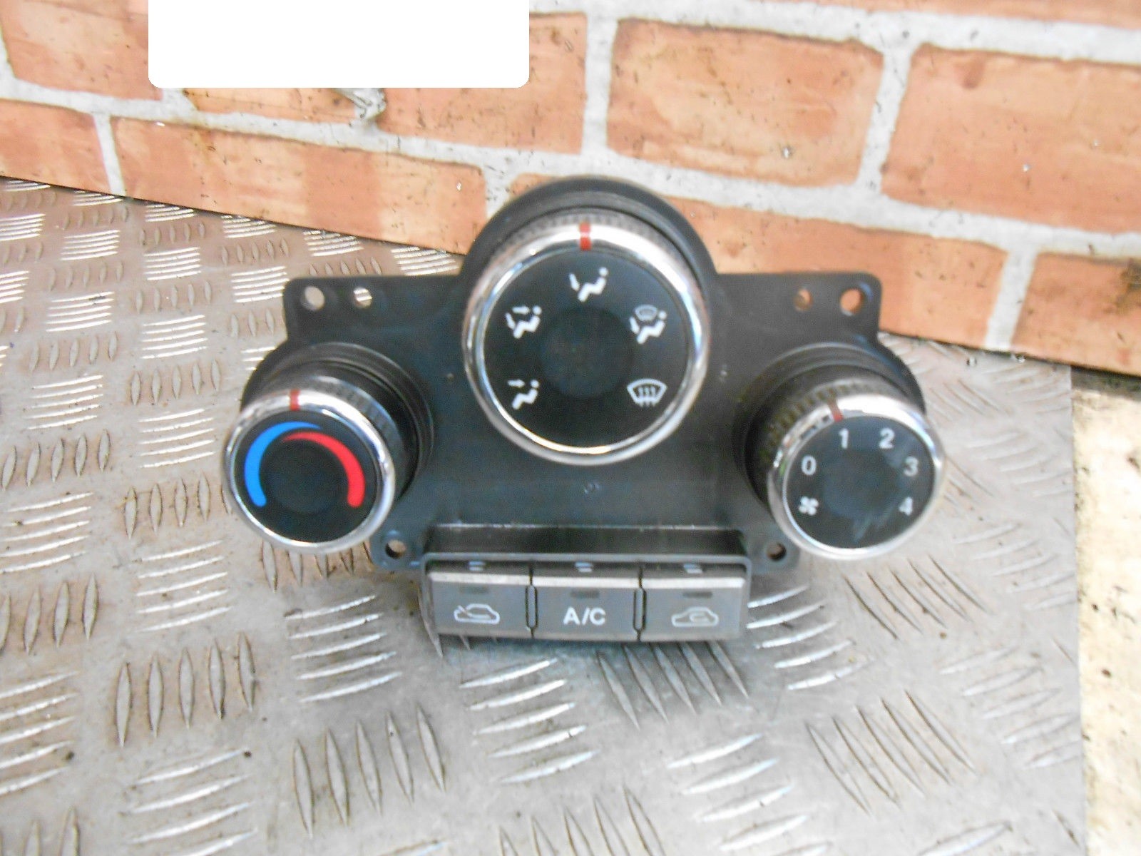 KIA CARENS MK2 2003 HEATER AC AIR CON CLIMATE CONTROL PANEL 1K2FE61190
