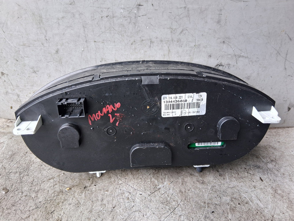 2023 VAUXHALL MOVANO C MK3 SPEEDO SPEEDOMETER INSTRUMENT CLUSTER 1394436080