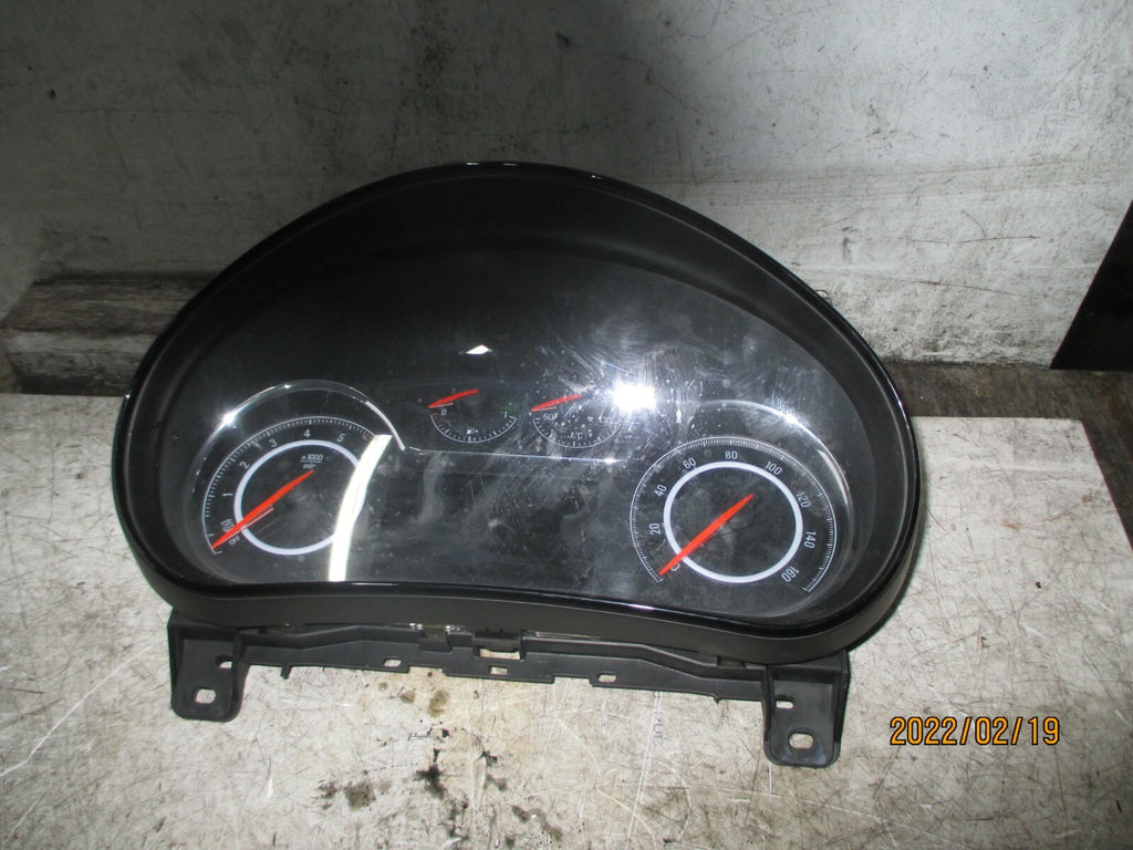 VAUXHALL INSIGNIA 2014 1.6 CDTI MANUAL SPEEDOMETER INSTRUMENT CLUSTER 23398027