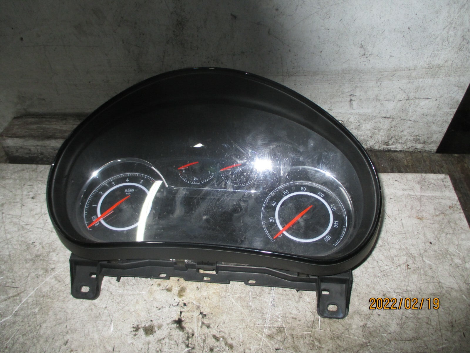 VAUXHALL INSIGNIA 2014 1.6 CDTI MANUAL SPEEDOMETER INSTRUMENT CLUSTER 23398027