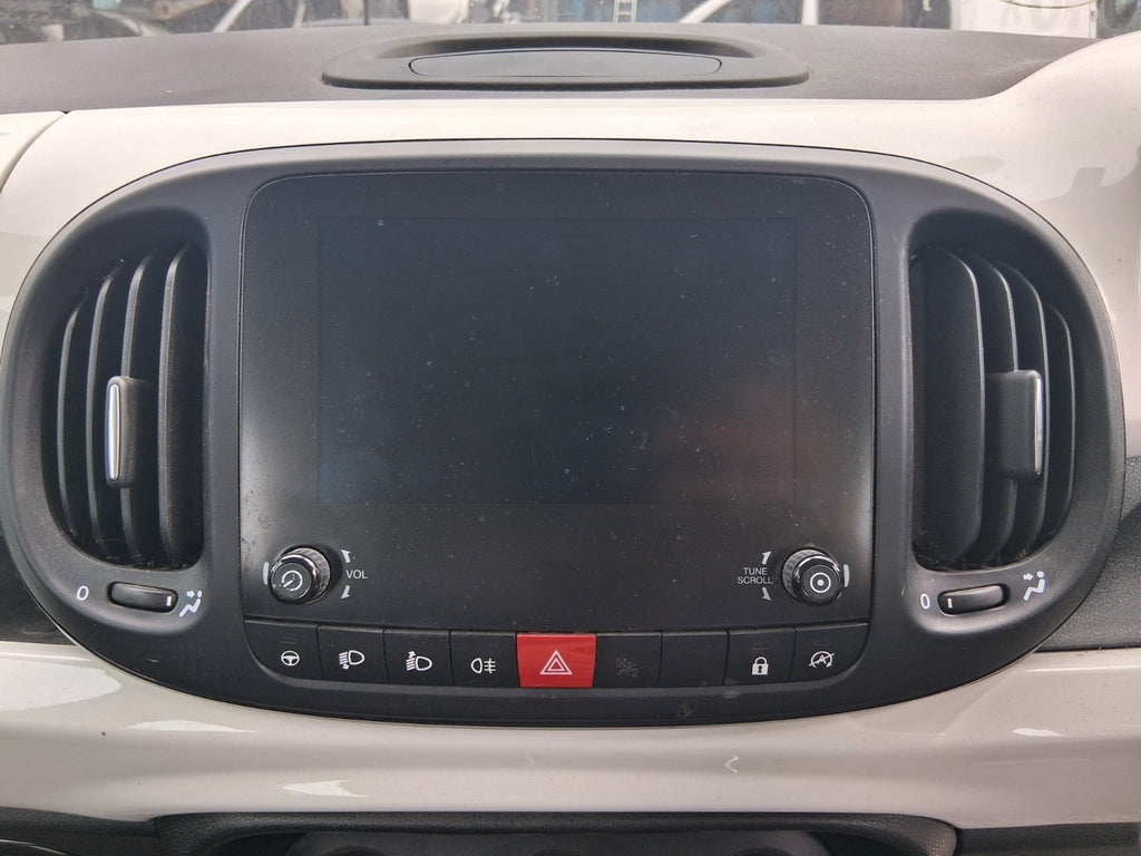 2019 FIAT 500L HATCH RADIO SCREEN DISPLAY TOUCH SAT NAV HEAD UNIT NO CODE
