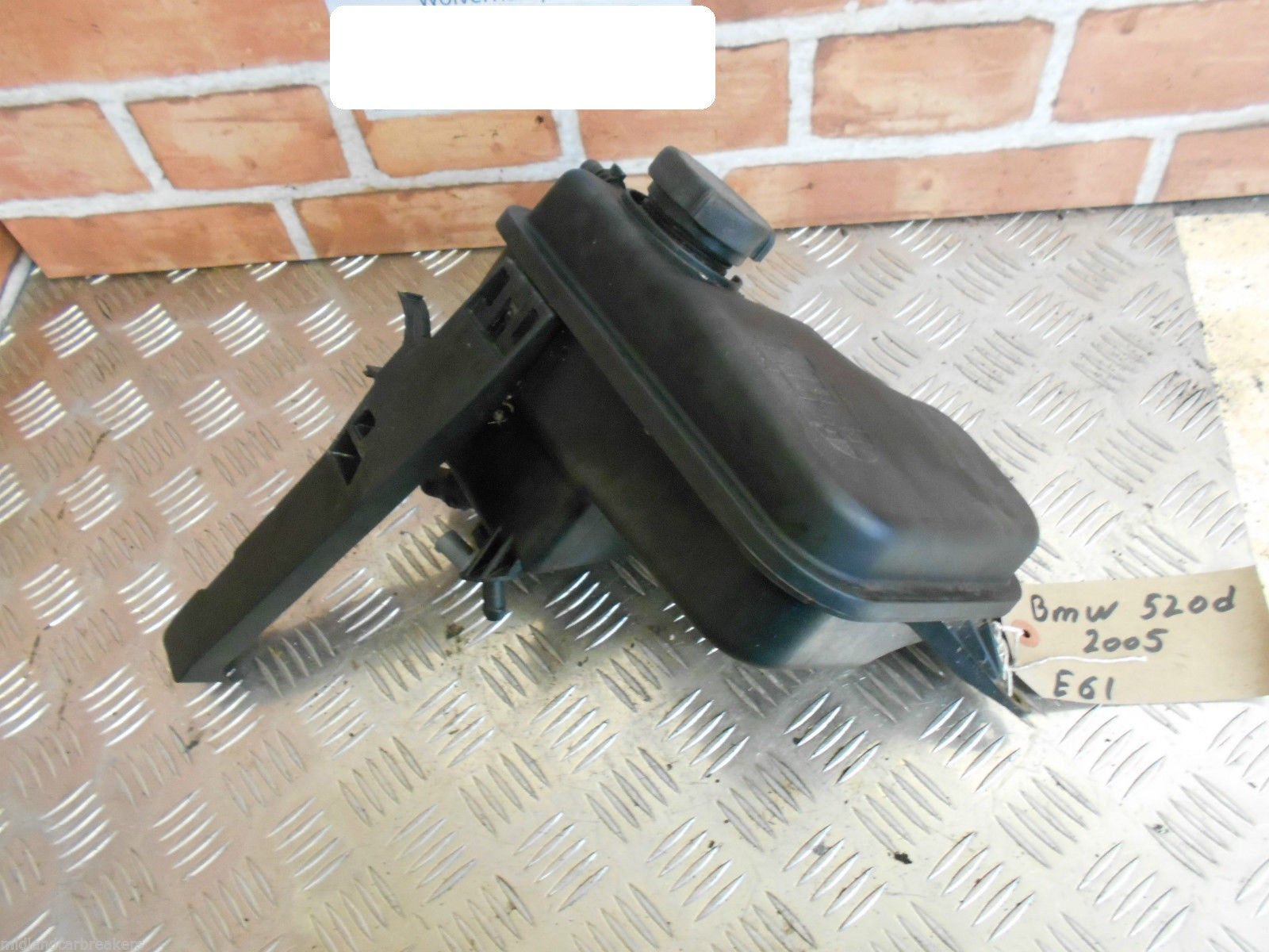 BMW 5 SERIES E61 2005 520d 2.0D HEADER OVERFLOW EXPANSION TANK 10617211