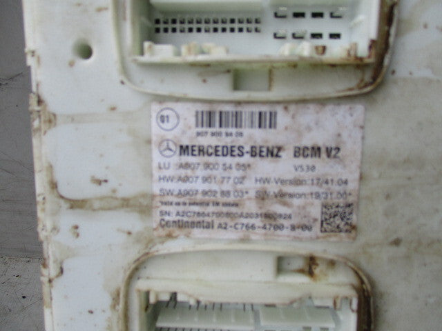 2020 MERCEDES BENZ SPRINTER W907 BODY CONTROL MODULE A9079005405