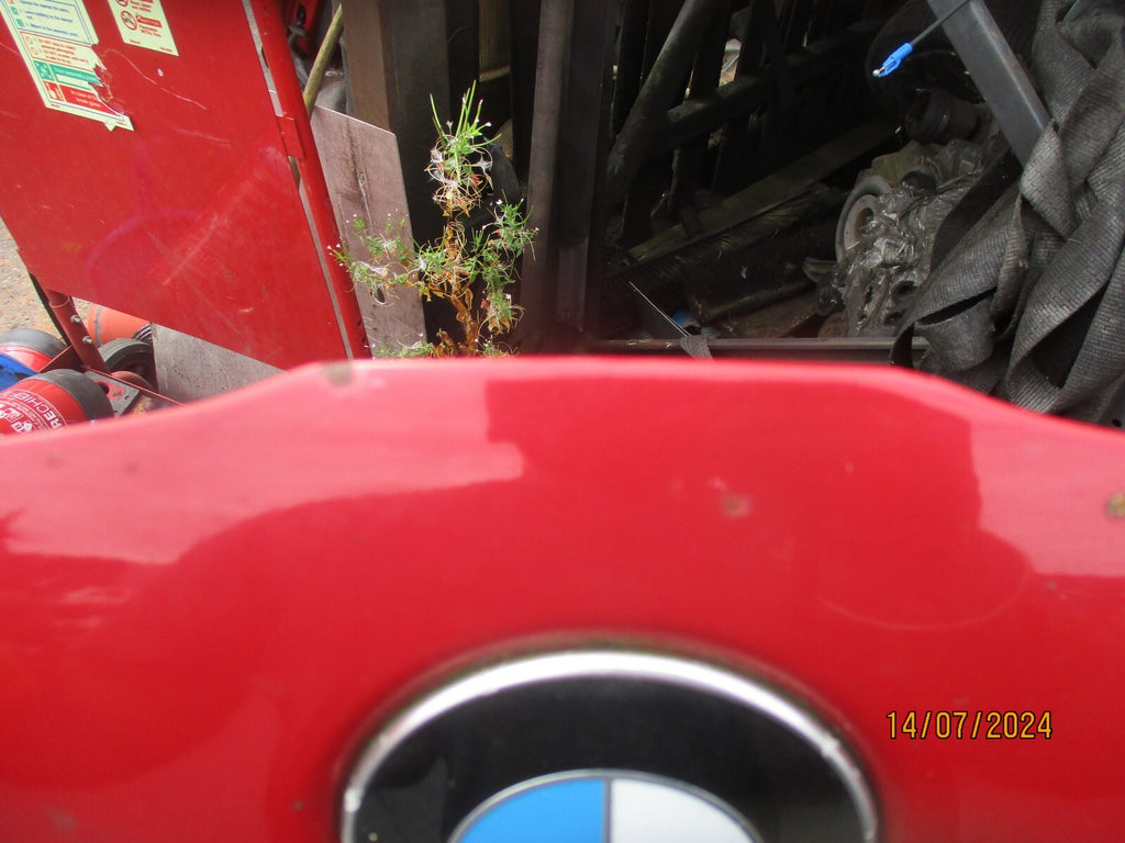 BMW 1 SERIES 2009 E82 FRONT BONNET HOOD RED