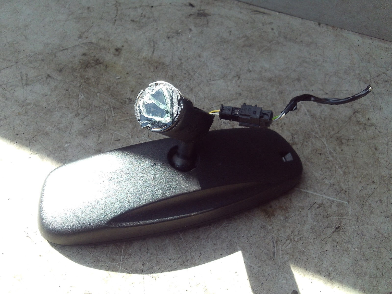 2007 PEUGEOT 407 FRONT INTERIOR REAR VIEW MIRROR