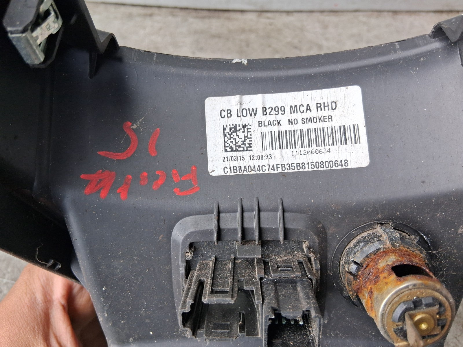FORD FIESTA MK8 2015 CENTRE USB POWER SOCKET TRIM PANEL C1BBA044C74