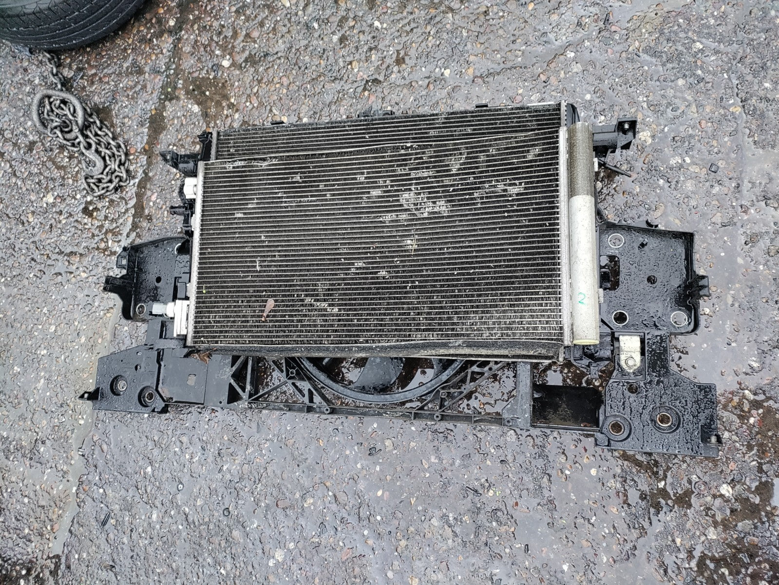 2015 RENAULT MEGANE 1.6 DIESEL RADIATOR RAD PACK 214100017R