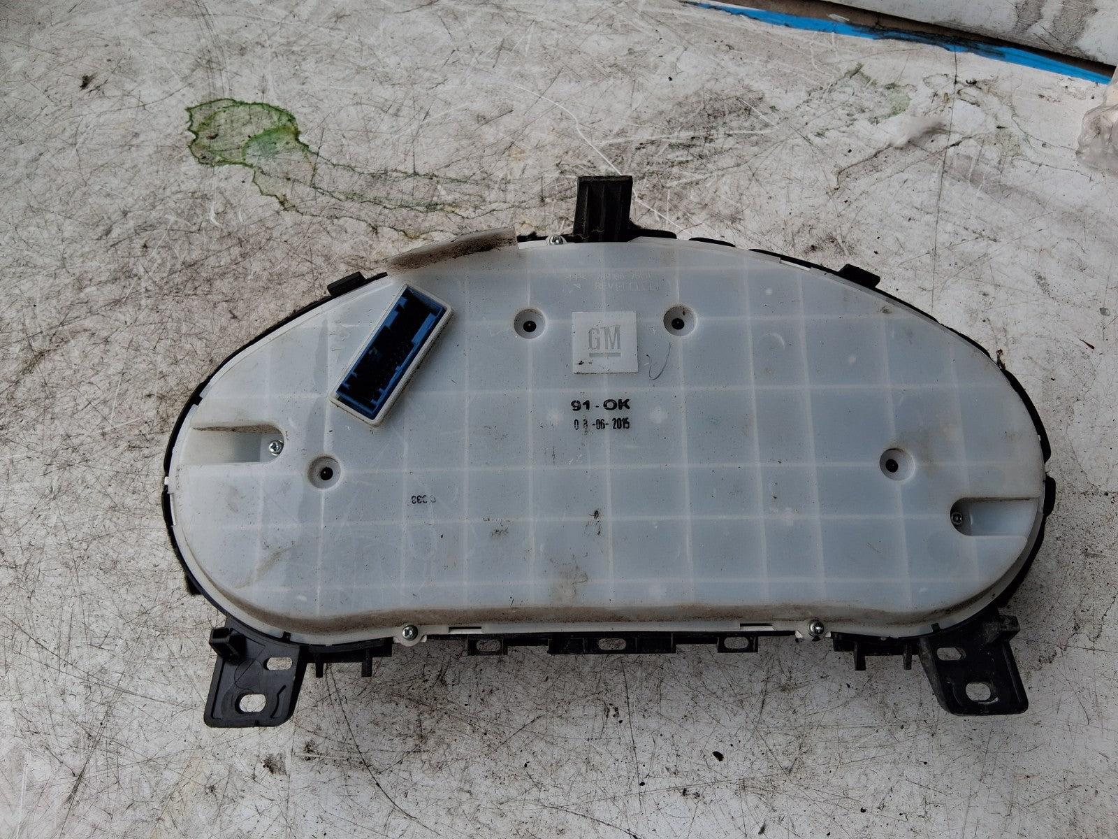 VAUXHALL ASTRA J 2013 1.6 DIESEL SPEEDO SPEEDOMETER INSTRUMENT CLUSTER 13460586