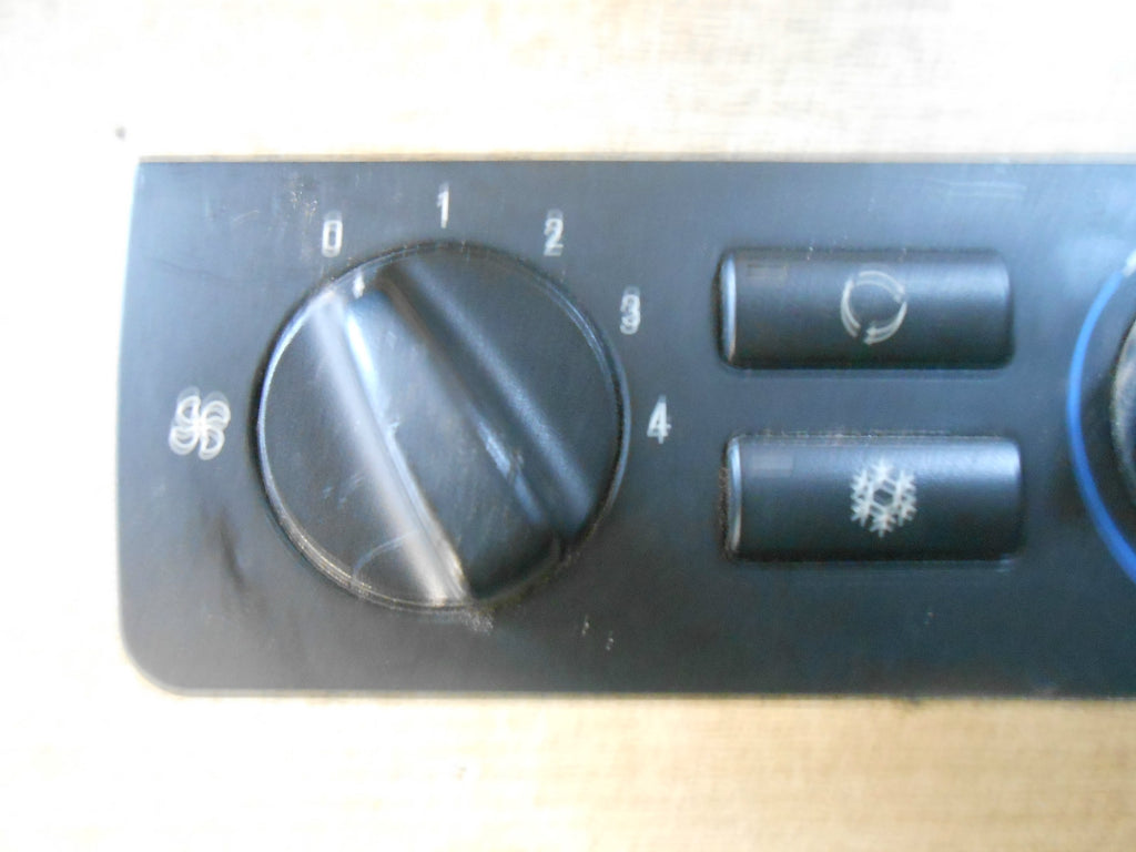 BMW 3 SERIES E46 2003 MANUAL HEATER CONTROL PANEL BLACKI 6931839