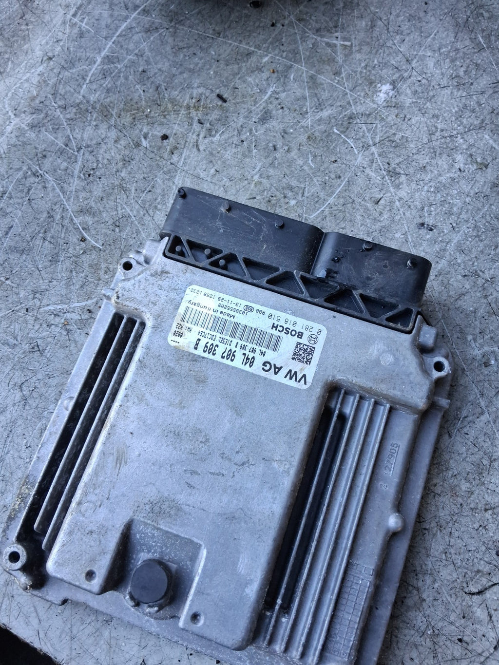 2013 VW VOLKSWAGEN GOLF MK7 1.6 DIESEL ECU ENGINE CONTROL UNIT 04L907309B
