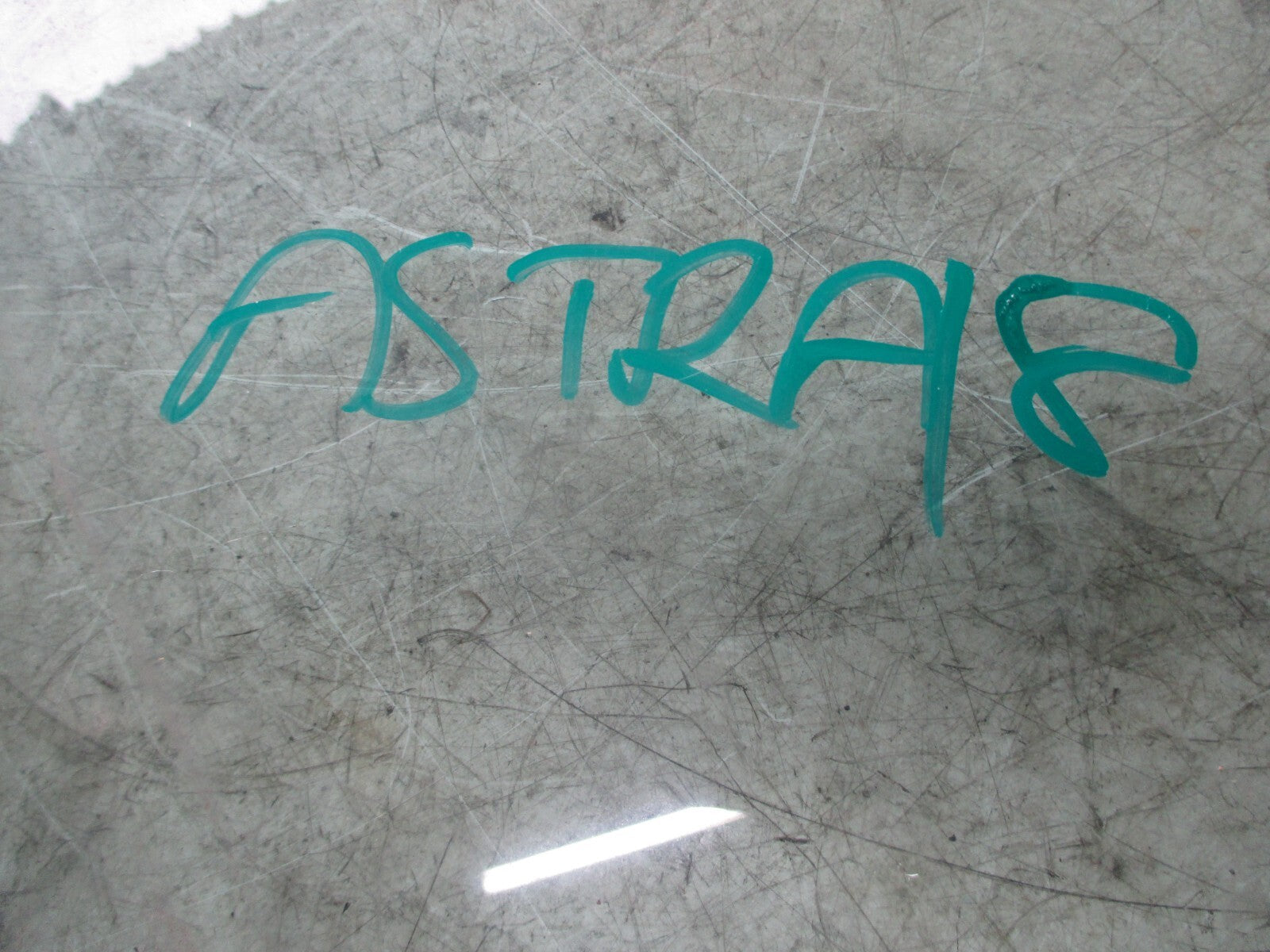 VAUXHALL ASTRA K 2018 5 DOOR NSR PASSENGER SIDE REAR DOOR WINDOW GLASS