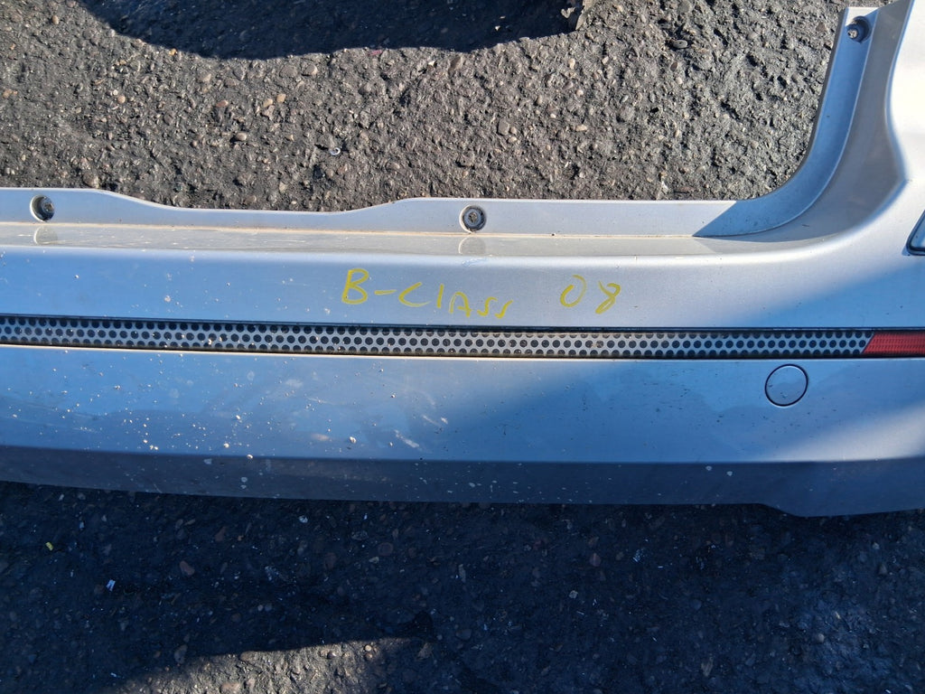 2008 MERCEDES B CLASS W245 COMPLETE REAR BUMPER SILVER