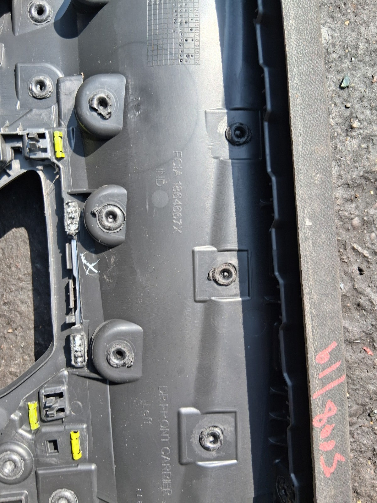 2019 PEUGEOT 5008 MK2 NSF PASSENGER SIDE FRONT LEFT DOOR CARD PANEL 98306213AU