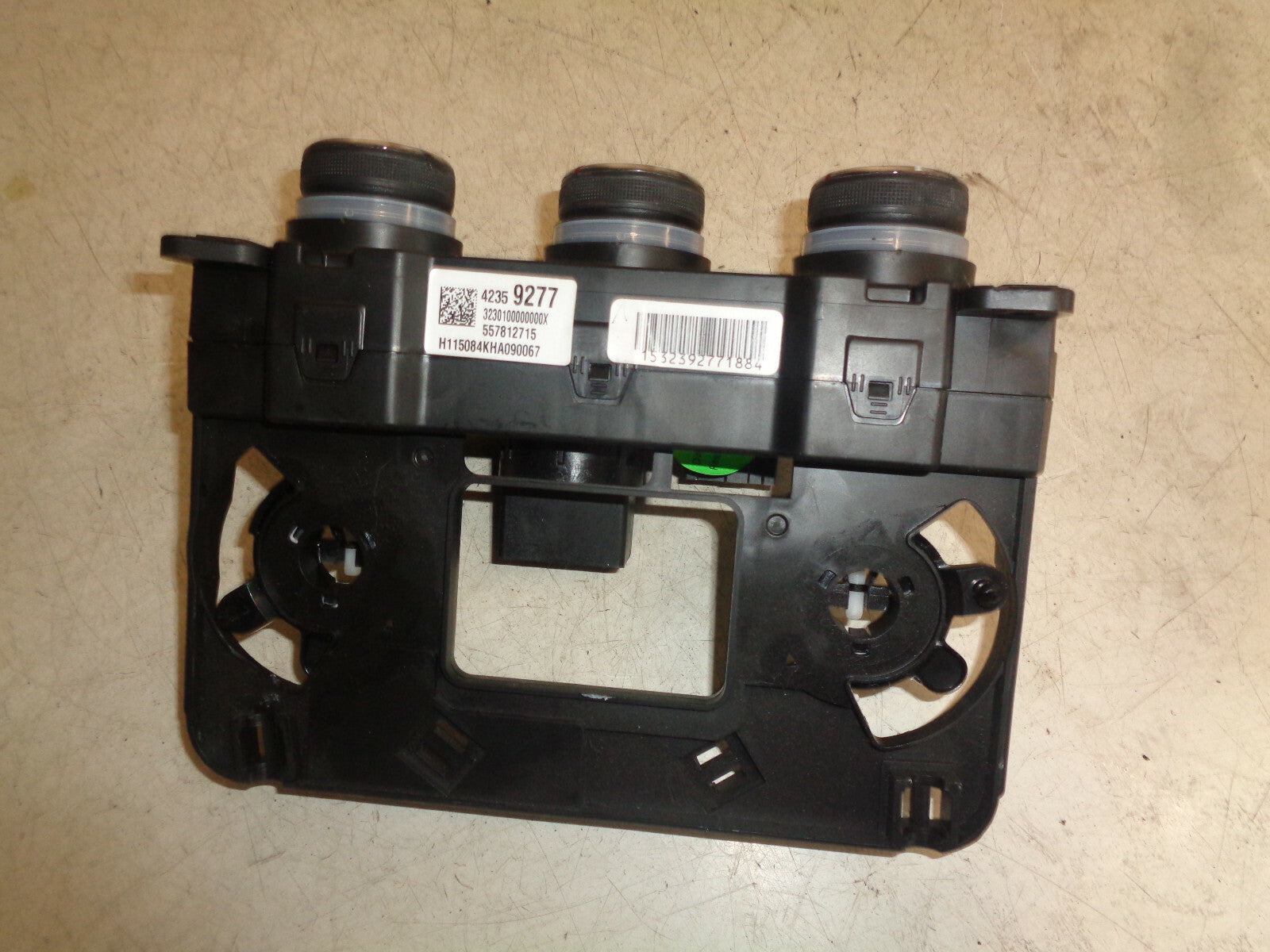 VAUXHALL VIVA 2017 HEATER CLIMATE CONTROL SWITCH PANEL 42359277