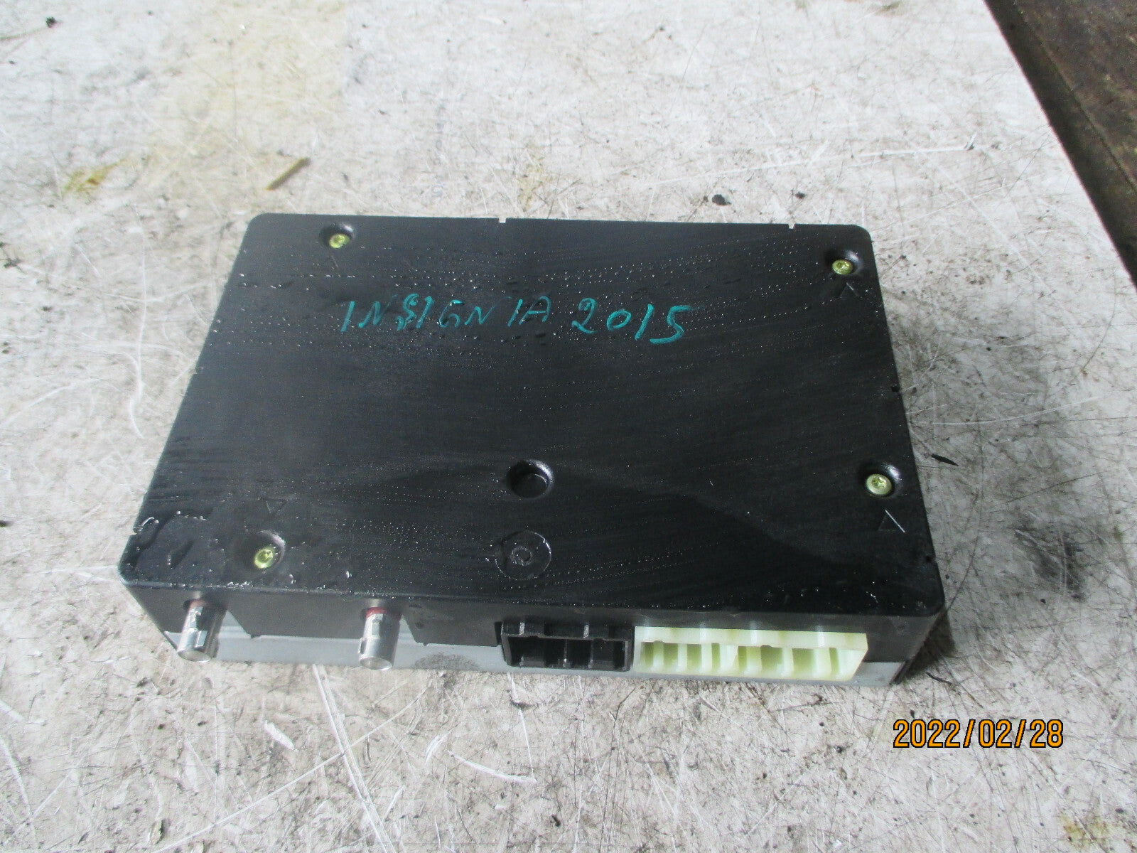 VAUXHALL INSIGNIA 2015 LG WIFI CONTROL MODULE 39017359